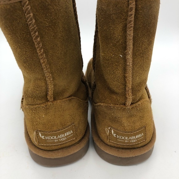 UGG Women’s Chestnut Brown Suede Shearling Lined Classic Short II Boots Size 5.5 - Picture 12 of 13